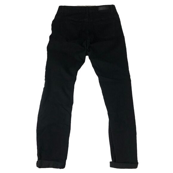Ci Sono Denim Collection Black Women's Distressed Jeans Size 11 - Picture 2 of 15